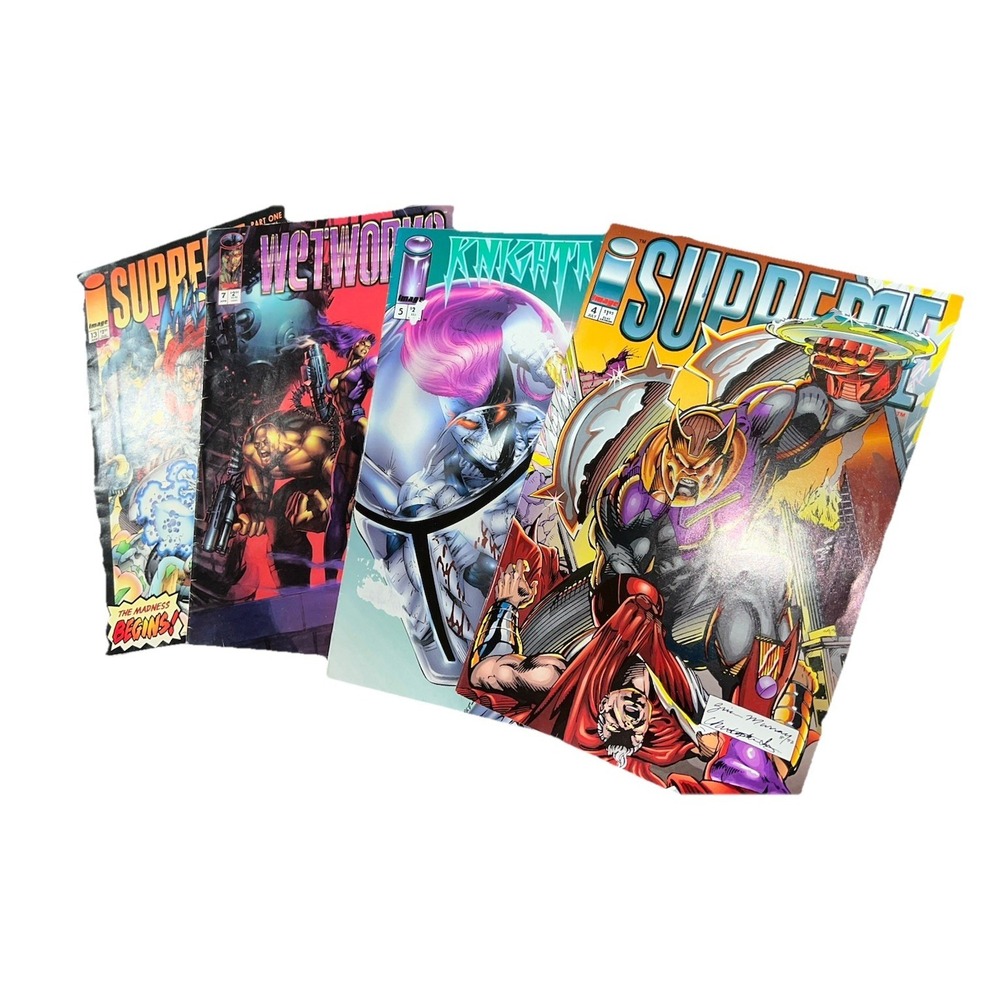 (..2)vintage comic books from Image Comics, including issues Includes 4